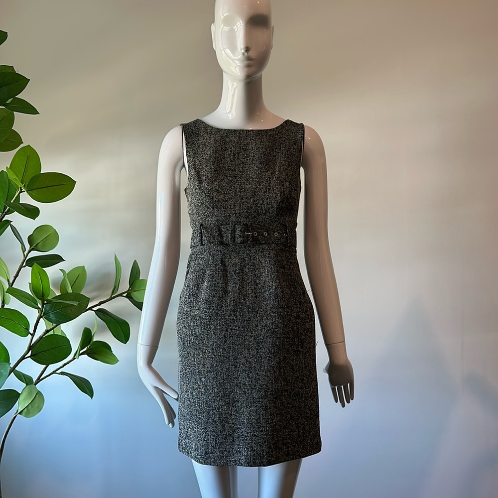 Banana Republic belted sleeveless dress